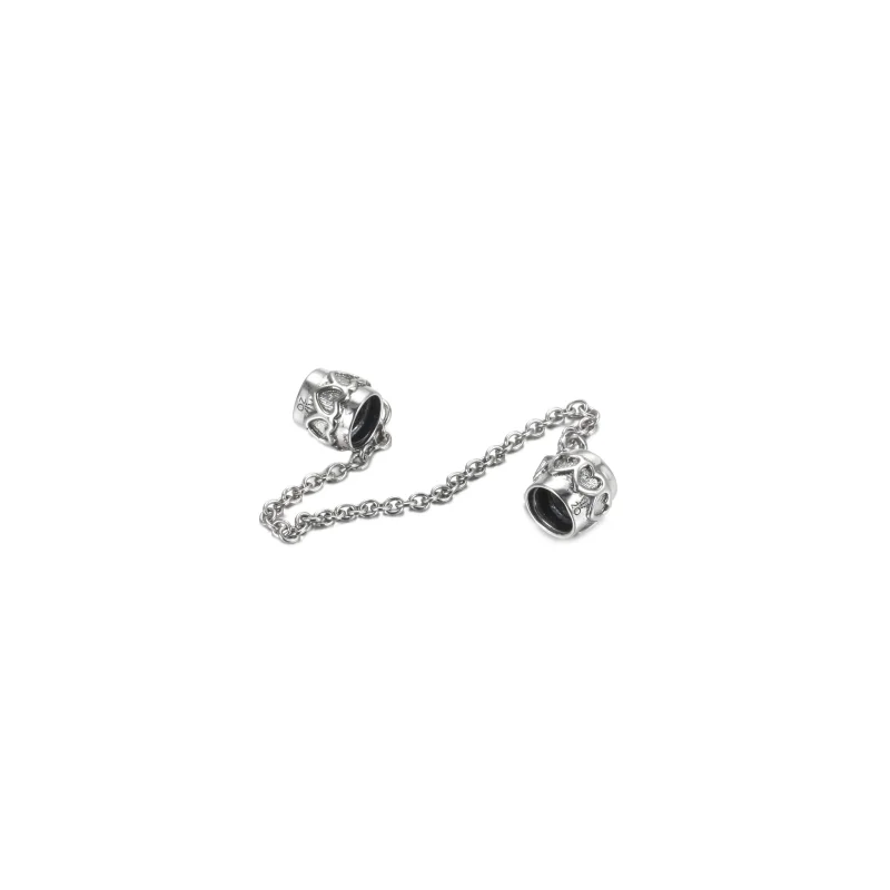 (kép) PANDORA Limitált kiadású 20. évfordulós szív Biztonsági Lánc - 799007C00-5 - Megtekintés 5
