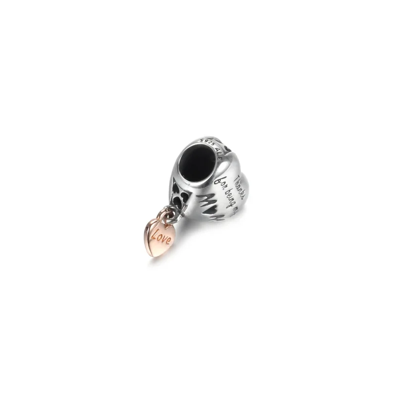 (kép) PANDORA "Love You Mum" szív charm - 788830C00 - Megtekintés 4