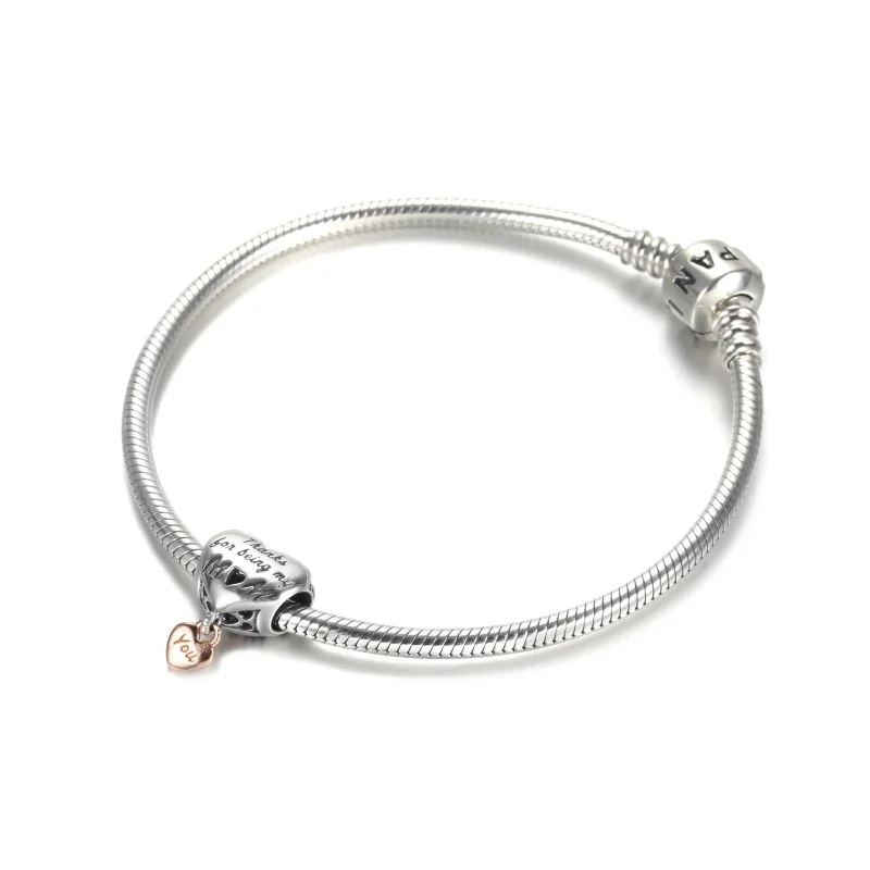 (kép) PANDORA "Love You Mum" szív charm - 788830C00 - Megtekintés 5