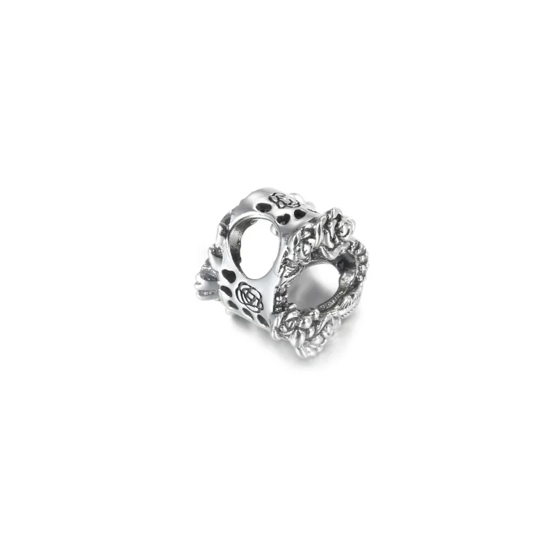 (kép) PANDORA nyitott szív és rózsavirágok charm 799281C01 - Megtekintés 3