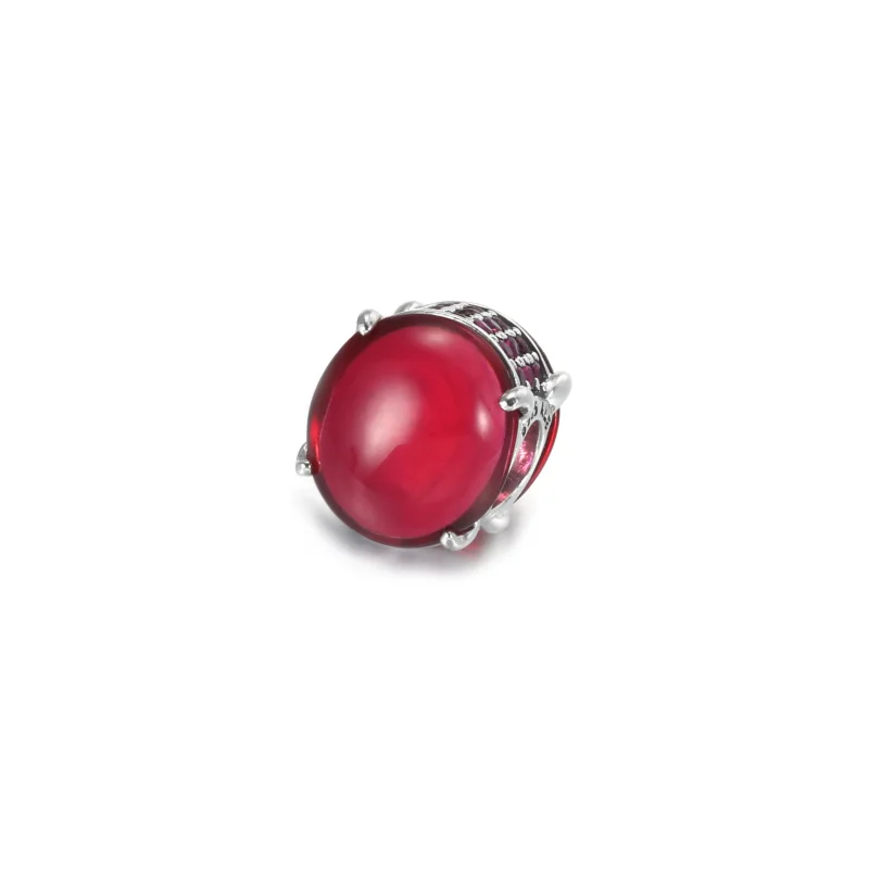 (kép) PANDORA ovális fukszia rózsaszín cabochon charm 799309C01 - Megtekintés 2