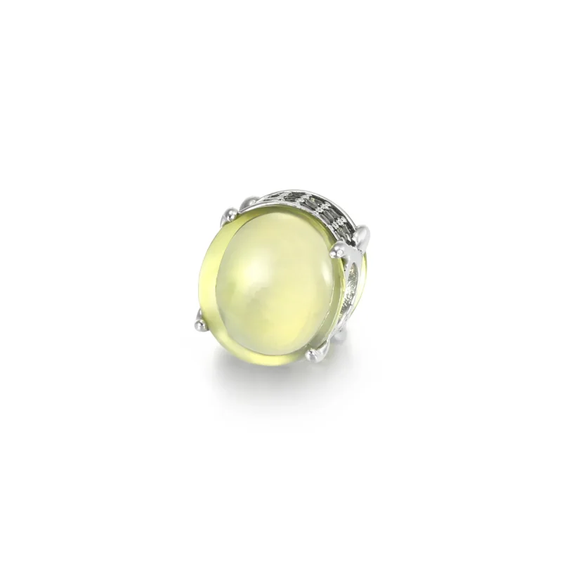 (kép) PANDORA ovális zöld cabochon charm799309C02 - Megtekintés 2