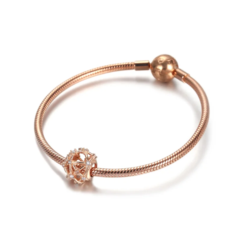 (kép) PANDORA rozé áttört csillagképek charm - 789240C01 - Megtekintés 5