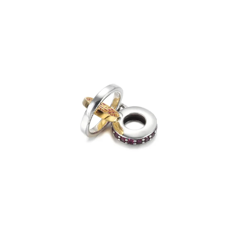 (kép) PANDORA Spinning Lucky Függő Charm - 769282C01 - Megtekintés 4