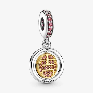 (kép) PANDORA Spinning Lucky Függő Charm - 769282C01