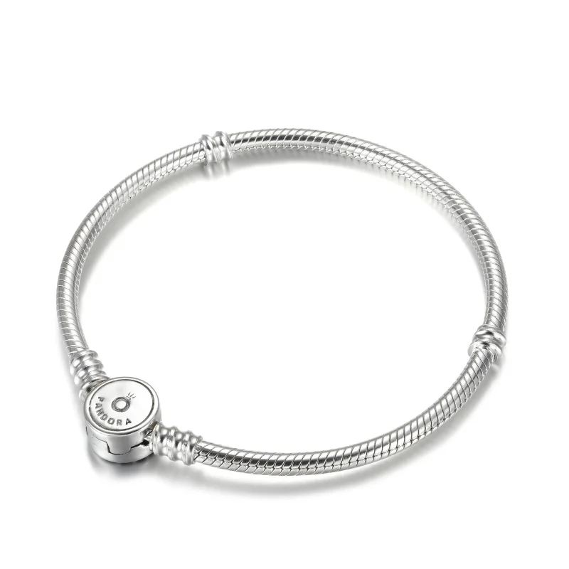 (kép) PANDORA szikrázó kék kapcsos karkötő - 599288C01-16 - Megtekintés 5