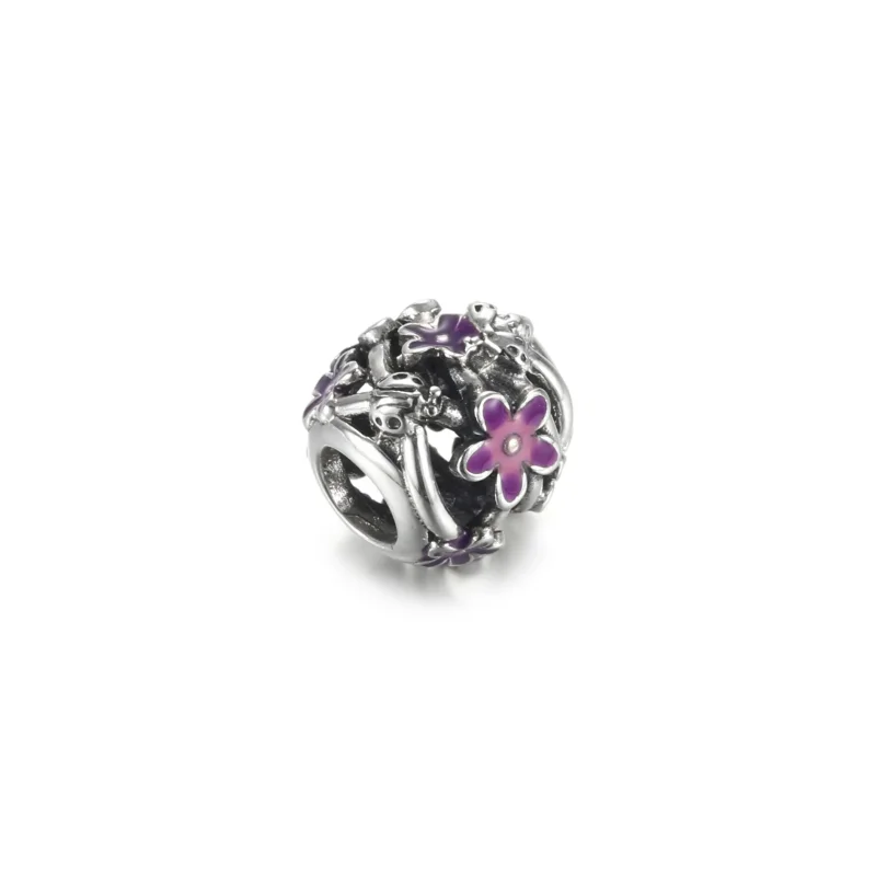 (kép) PANDORA Áttört lila százszorszép charm 798772C02 - Megtekintés 3