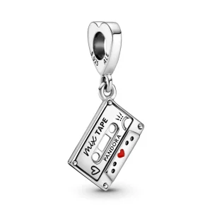 (kép) PANDORA Vintage kazetta Függő Charm - 799295C01