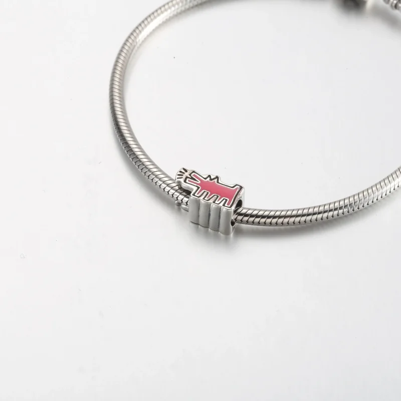 (kép) Keith Haring™ x Pandora Barking Dog Charm - 792218C01 - Megtekintés 5