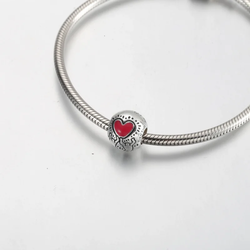 (kép) Keith Haring™ x Pandora Love & Figures Charm - 792225C01 - Megtekintés 5