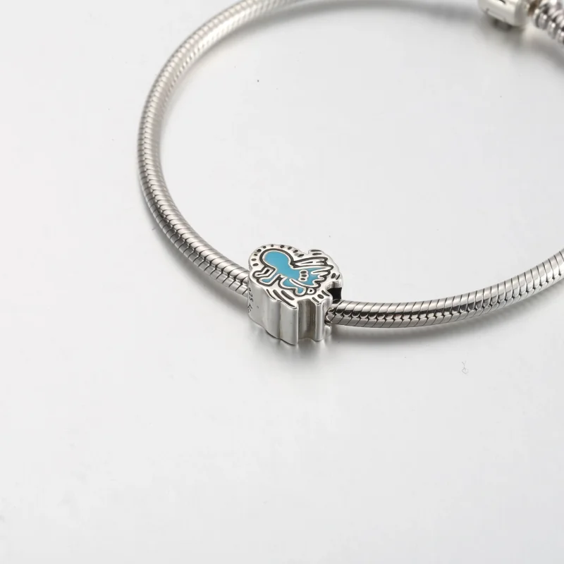 (kép) Keith Haring™ x Pandora Radiant Angel Charm - 792219C01 - Megtekintés 5