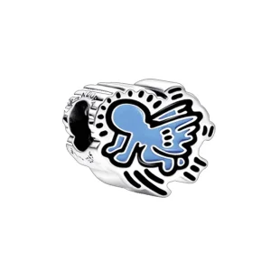 (kép) Keith Haring™ x Pandora Radiant Angel Charm - 792219C01