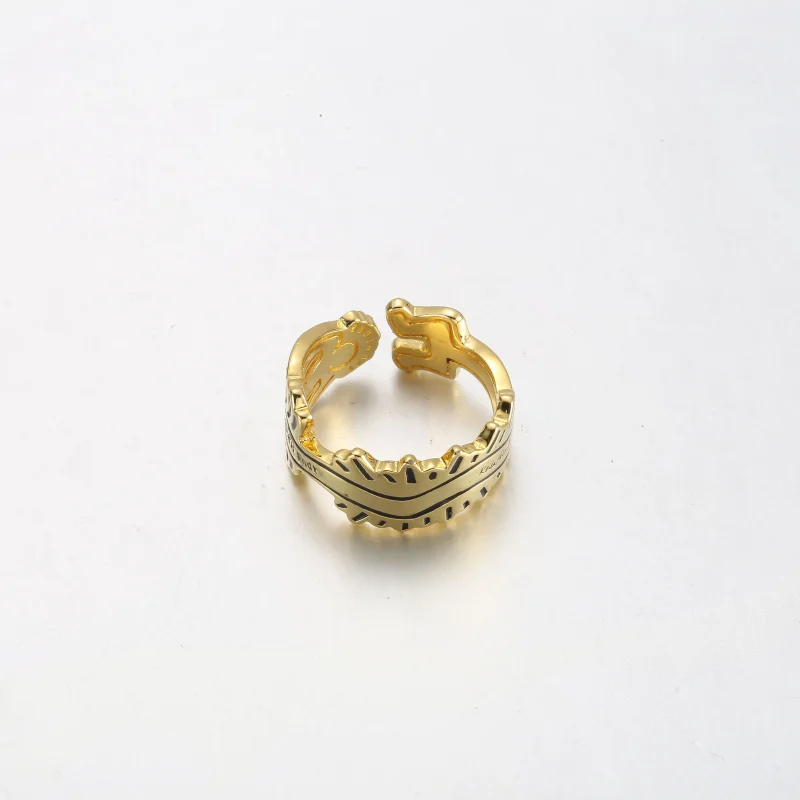 (kép) Keith Haring™ x Pandora Wavy Figure Open Ring - 162226C01 - Megtekintés 5