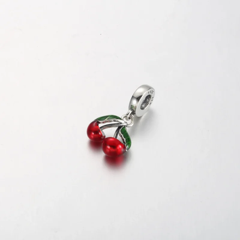 (kép) Pandora Aszimmetrikus cseresznye függő charm - 791583C01 - Megtekintés 2