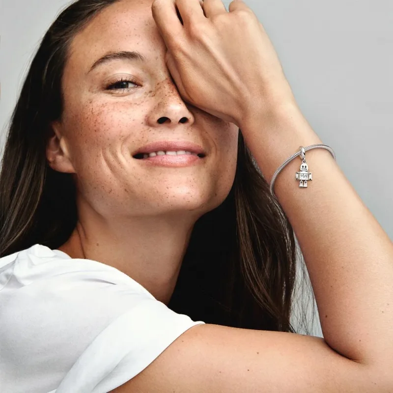 (kép) Pandora Bestie Bot robot függő charm - 792250C01 - Megtekintés 5