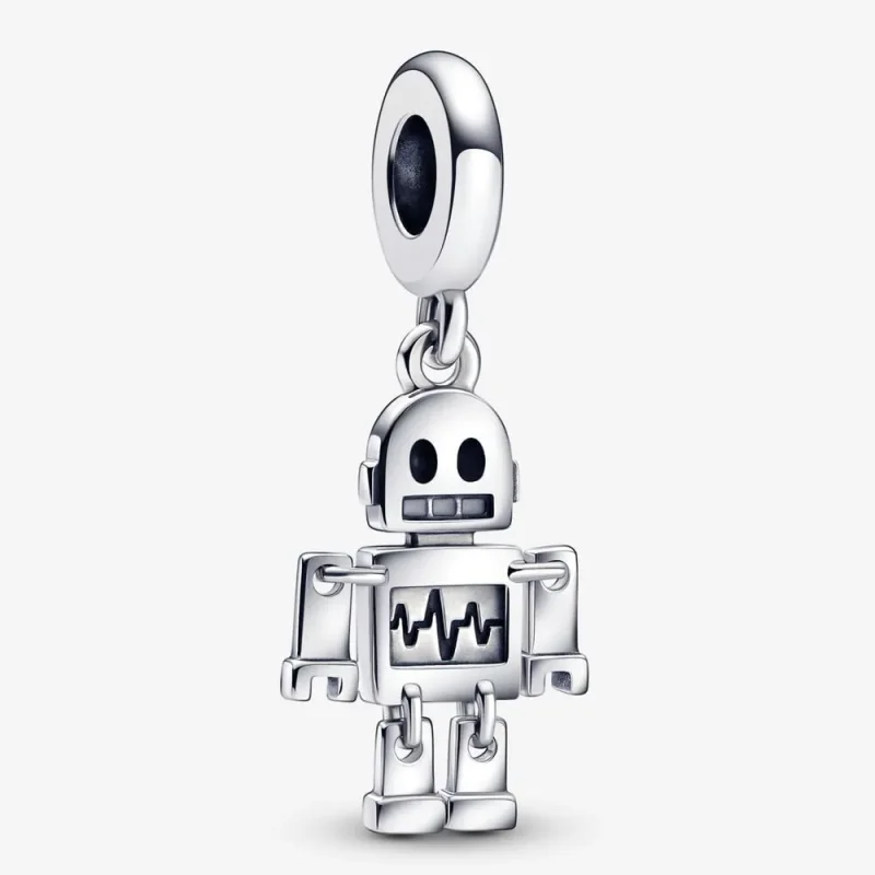 (kép) Pandora Bestie Bot robot függő charm - 792250C01