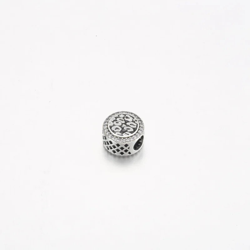 (kép) Pandora Black Leopard print sterling silver charm - 792016CZ_E023 - Megtekintés 2