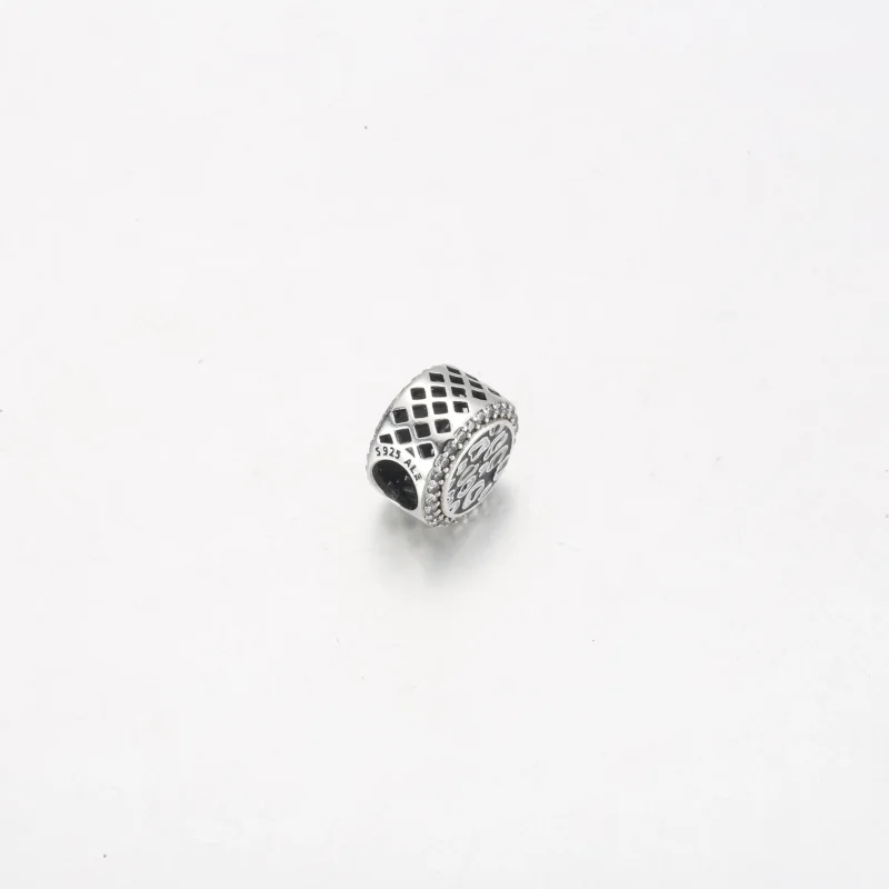 (kép) Pandora Black Leopard print sterling silver charm - 792016CZ_E023 - Megtekintés 3