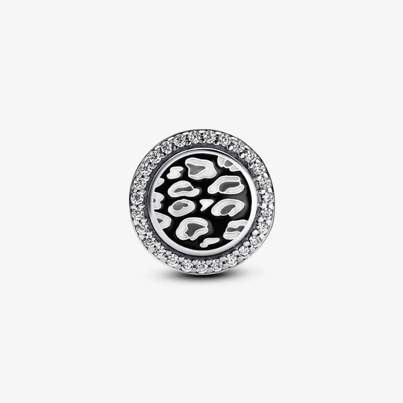 (kép) Pandora Black Leopard print sterling silver charm - 792016CZ_E023 - Megtekintés 6