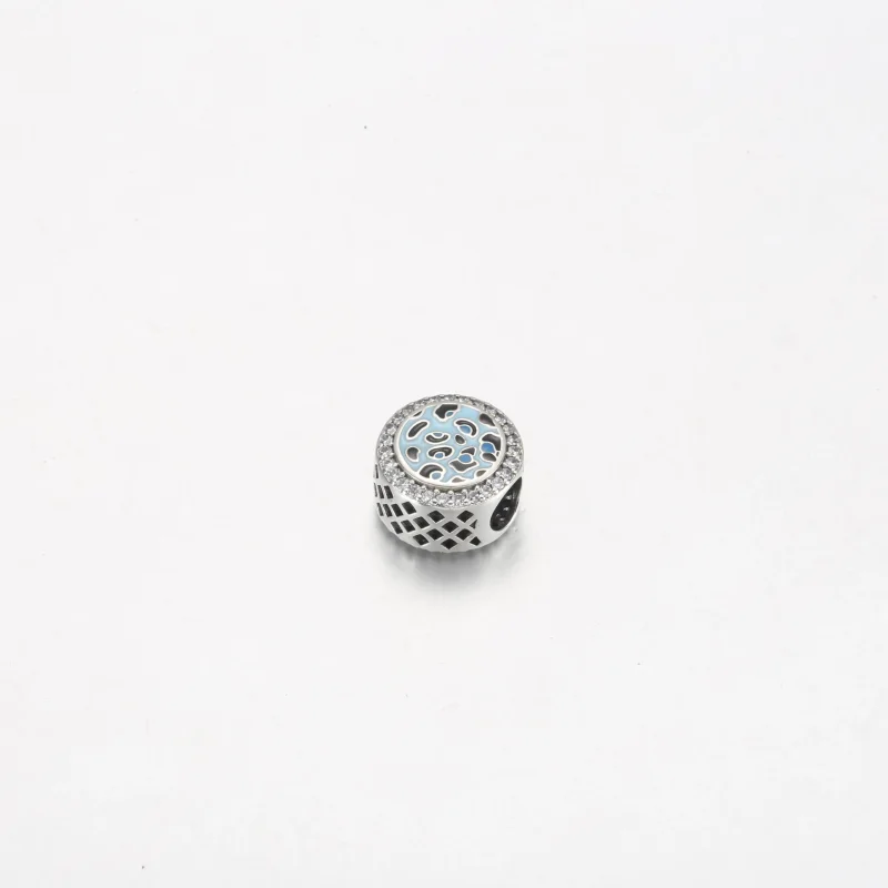 (kép) Pandora Blue Leopard print sterling silver charm - 792016CZ_E024 - Megtekintés 2