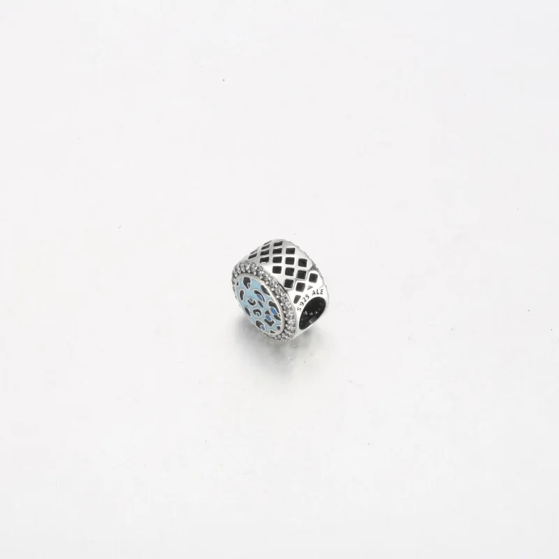 (kép) Pandora Blue Leopard print sterling silver charm - 792016CZ_E024 - Megtekintés 4