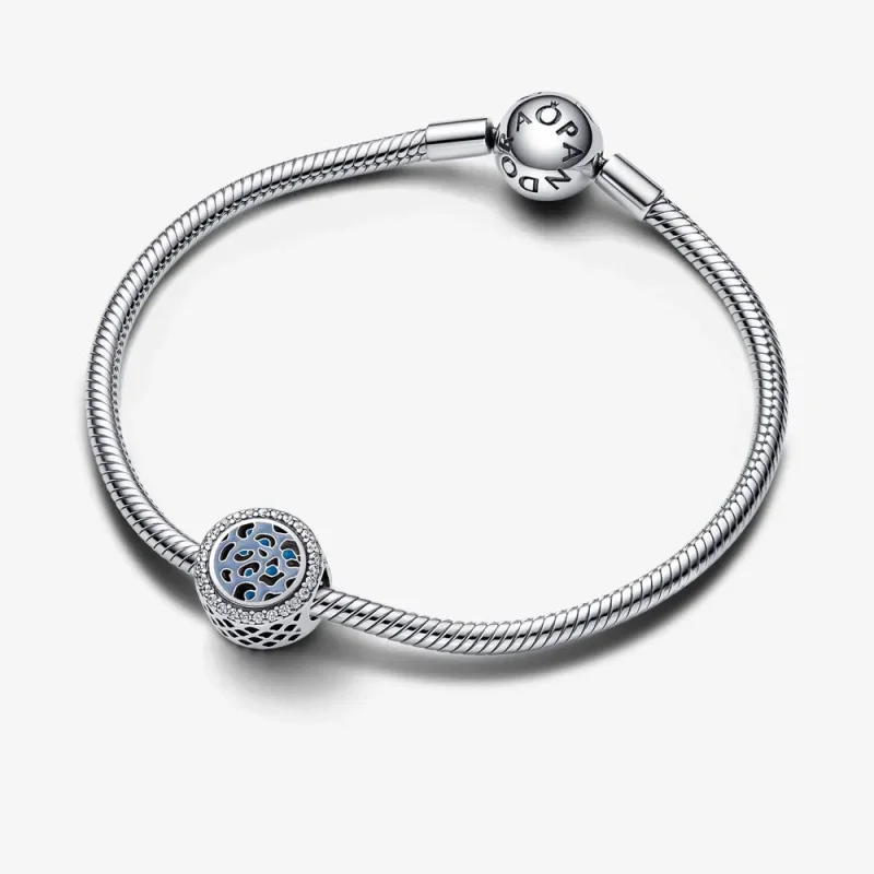(kép) Pandora Blue Leopard print sterling silver charm - 792016CZ_E024 - Megtekintés 6