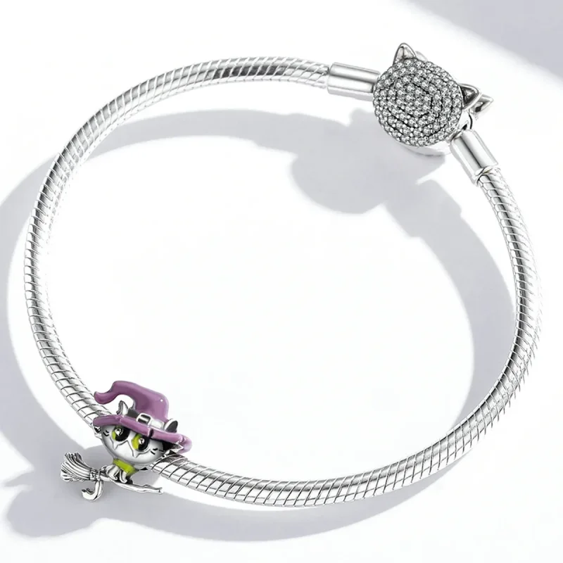 (kép) PANDORA Boszorkány macska Charm - SCC1956 - Megtekintés 3