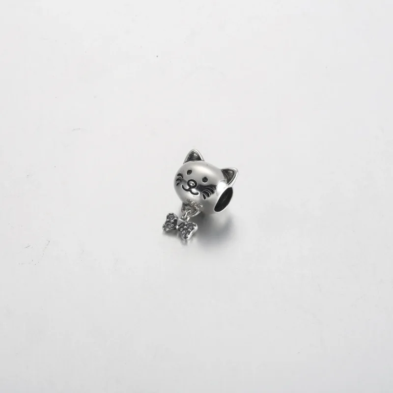 (kép) Pandora Cica és masni charm - 792255C01 - Megtekintés 2