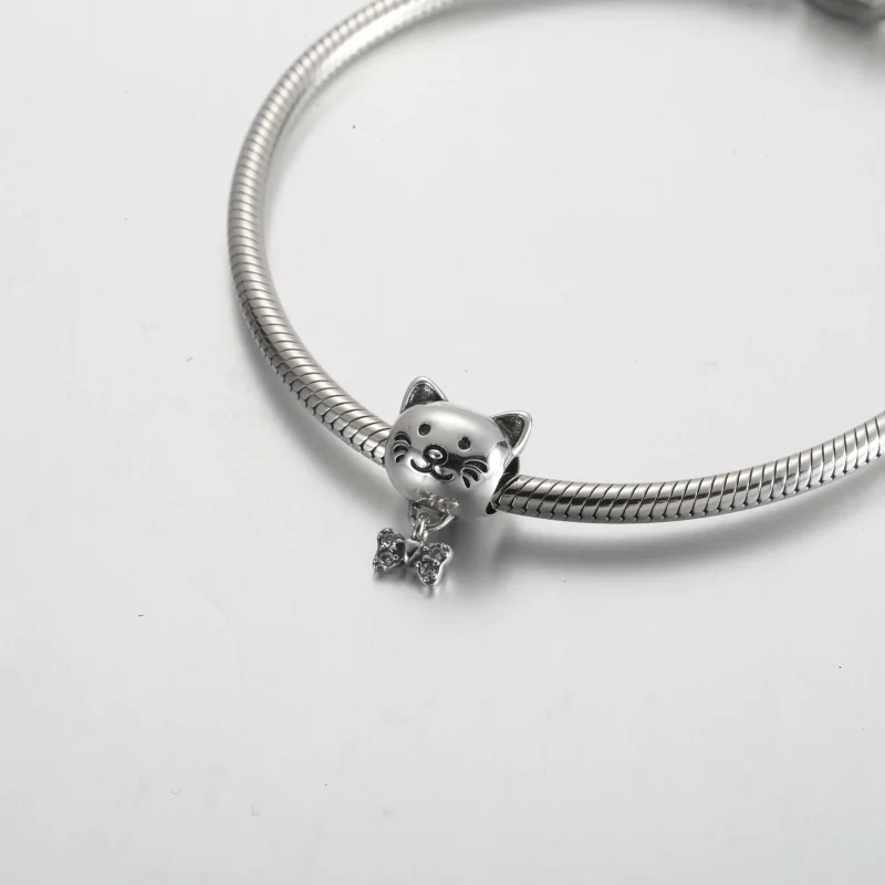 (kép) Pandora Cica és masni charm - 792255C01 - Megtekintés 5