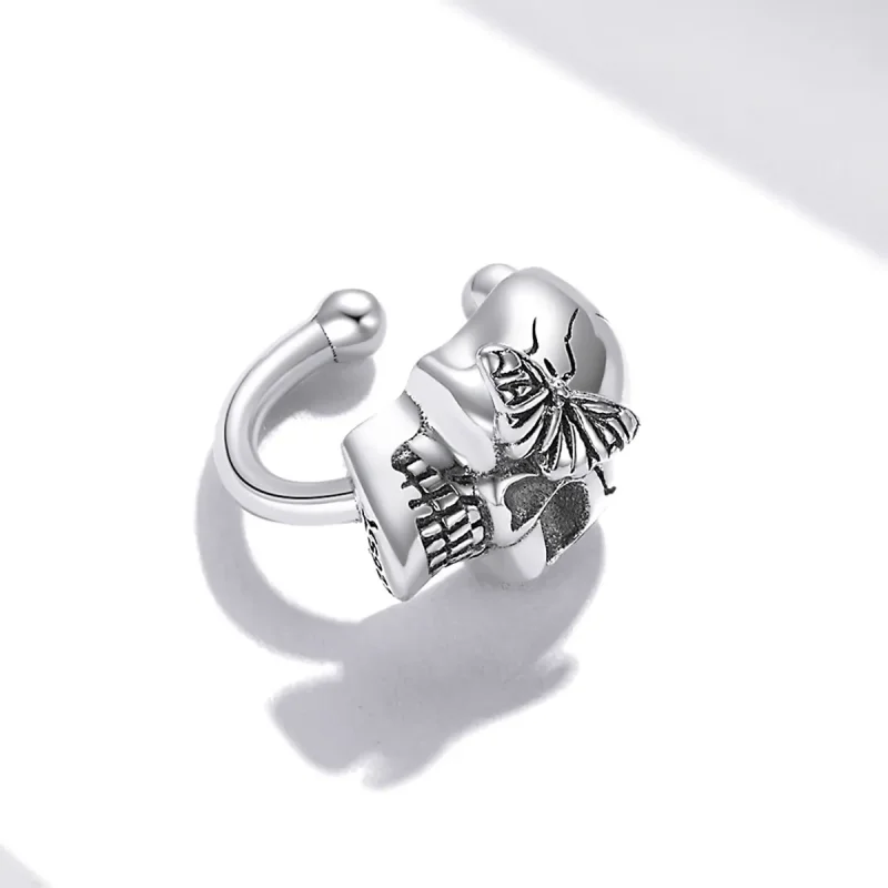 (kép) PANDORA Csontvázak és pillangók Ear clip - SCE1178 - Megtekintés 2