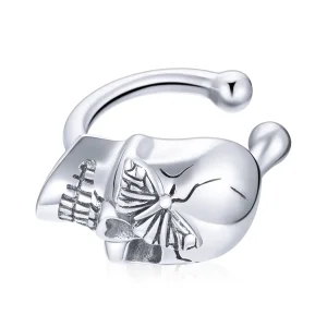 (kép) PANDORA Csontvázak és pillangók Ear clip - SCE1178