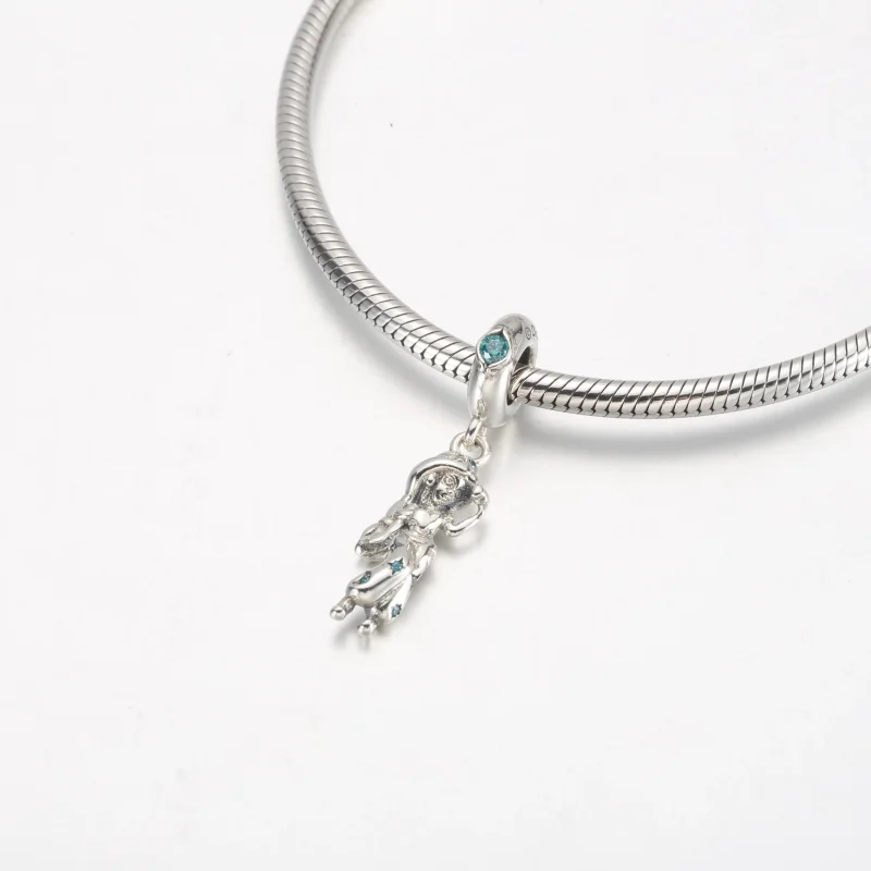 (kép) Pandora Disney Aladdin Princess Jasmine Dangle Charm - 792343C01 - Megtekintés 4