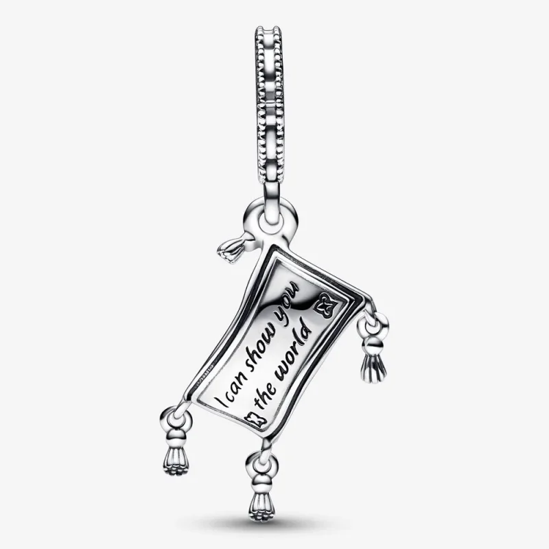 (kép) Pandora Disney Aladdin varázsszőnyeg függő charm - 792346C01 - Megtekintés 5
