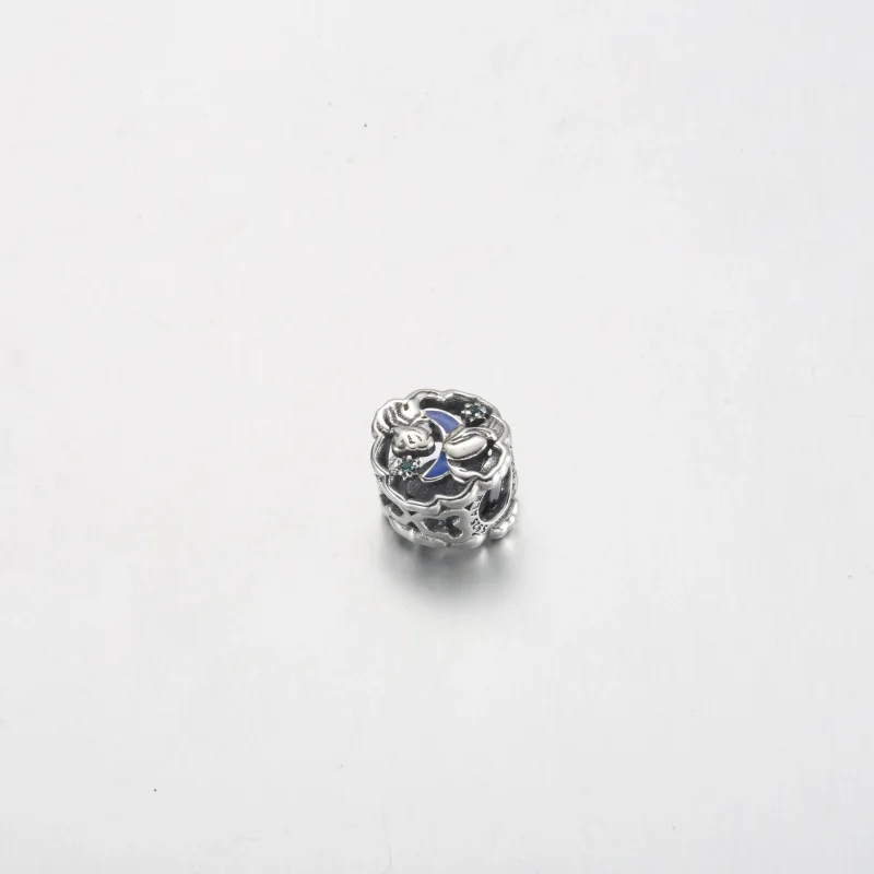 (kép) Pandora Disney Jázmin hercegnő és Dzsini foszforeszkáló charm - 792349C01 - Megtekintés 2