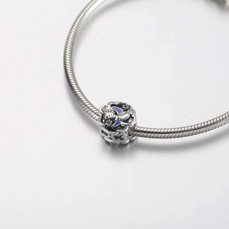 (kép) Pandora Disney Jázmin hercegnő és Dzsini foszforeszkáló charm - 792349C01 - Megtekintés 5