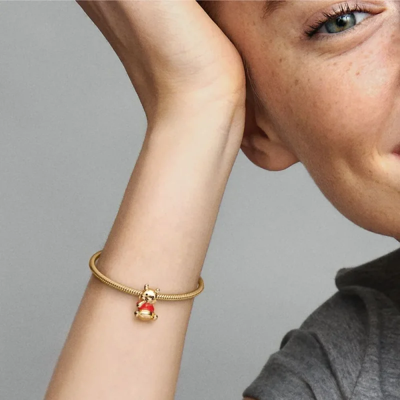 (kép) Pandora Disney Micimackó charm - 762212C01 - Megtekintés 7