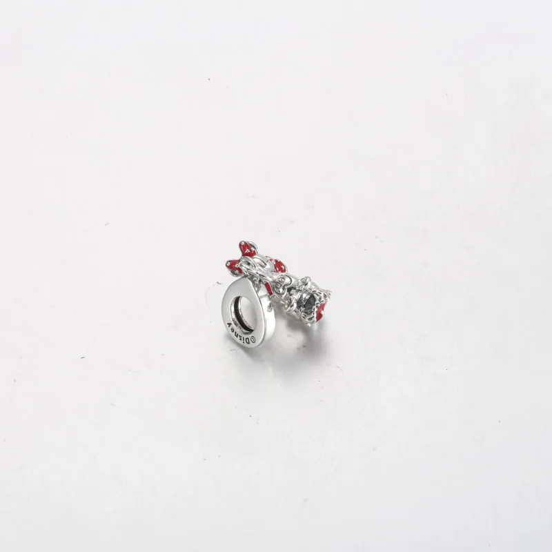 (kép) Pandora Disney Mickey egér és Minnie egér csók függő charm - 790075C01 - Megtekintés 3