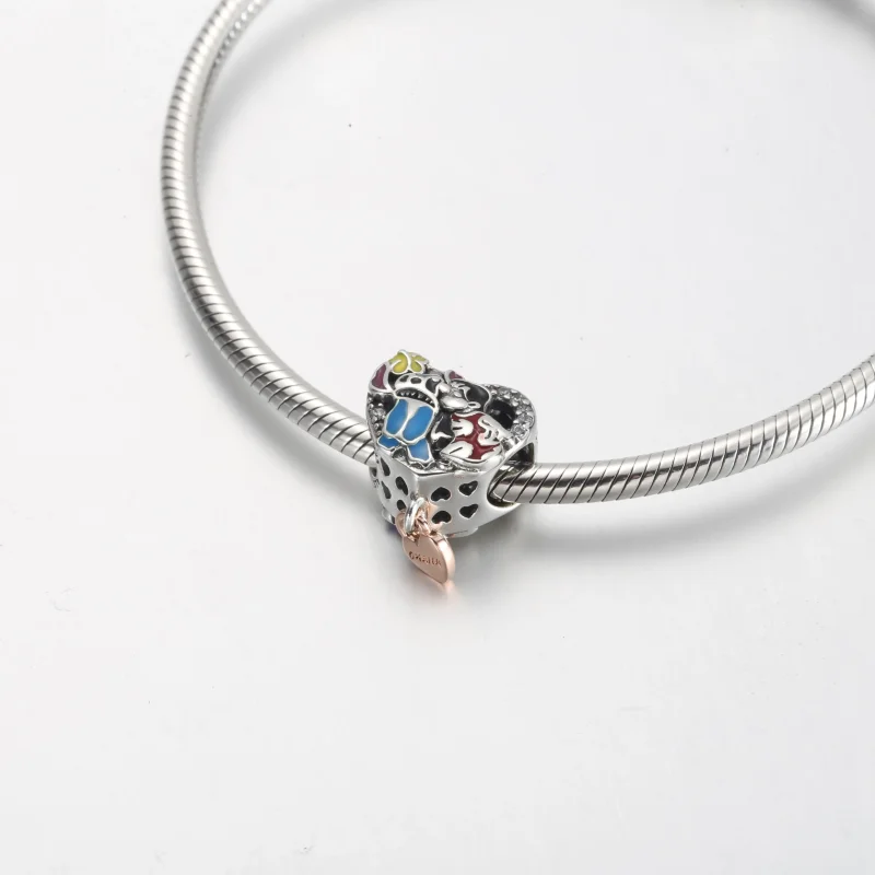 (kép) Pandora Disney Ohana Lilo és Stitch ihlette charm - 781682C01 - Megtekintés 6