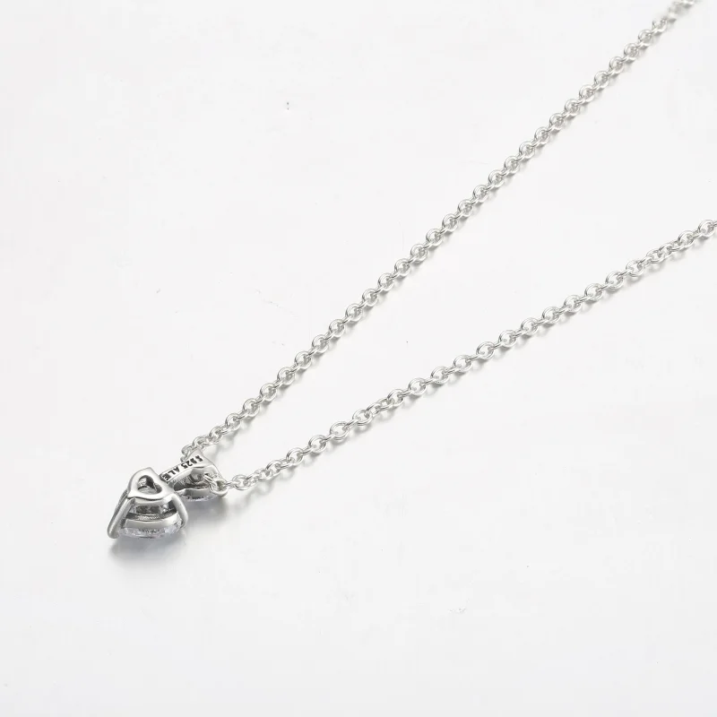 (kép) Pandora Dupla szív medálos szikrázó collier nyaklánc - 391229C01 - Megtekintés 3