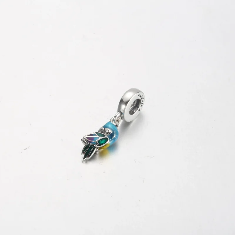 (kép) Pandora Dzsungel papagáj függő charm - 791679C01 - Megtekintés 3