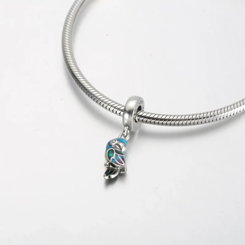 (kép) Pandora Dzsungel papagáj függő charm - 791679C01 - Megtekintés 4
