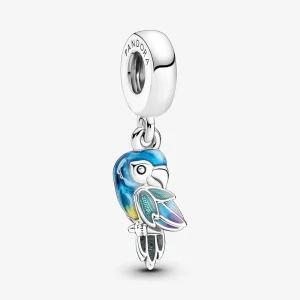 Pandora Dzsungel papagáj függő charm - 791679C01 (kép) Pandora Dzsungel papagáj függő charm - 791679C01