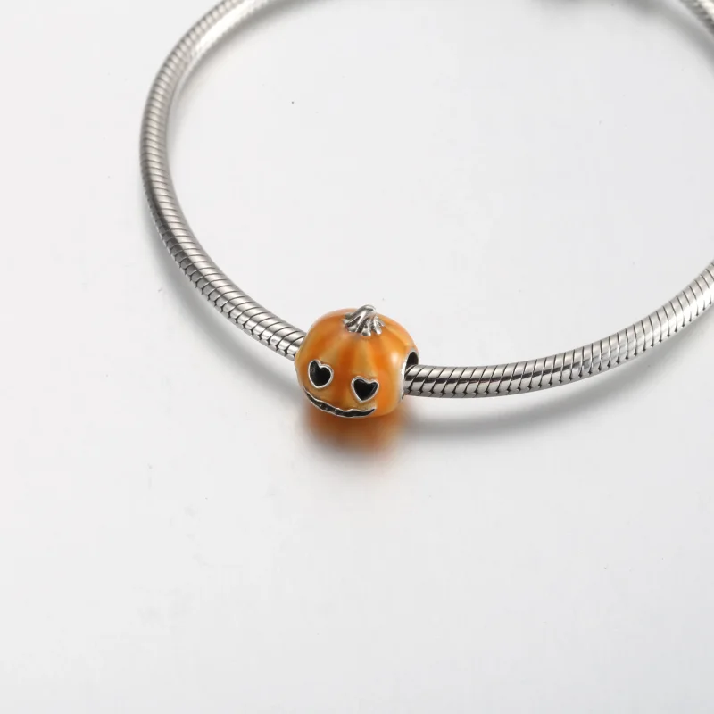 (kép) Pandora Foszforeszkáló rémisztő tök charm - 792291C01 - Megtekintés 5