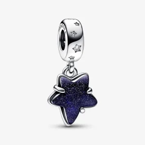 (kép) Pandora Égi galaxis csillag muranói függő charm - 792368C01