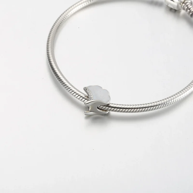 (kép) Pandora Ginkgo sterling silver charm - 792430C01 - Megtekintés 5