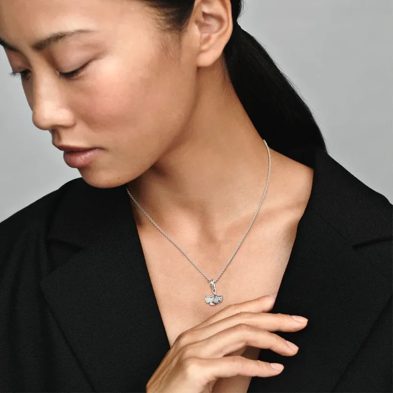 (kép) Pandora Ginkgo sterling silver dangle - 792429C01 - Megtekintés 5
