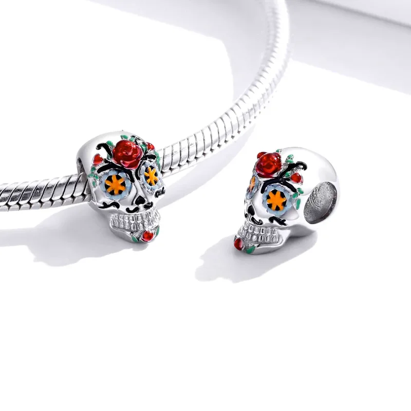 (kép) PANDORA Halloween koponya Charm - BSC326 - Megtekintés 4