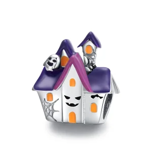 (kép) PANDORA Halloween kísértetjárta ház Charm - BSC324