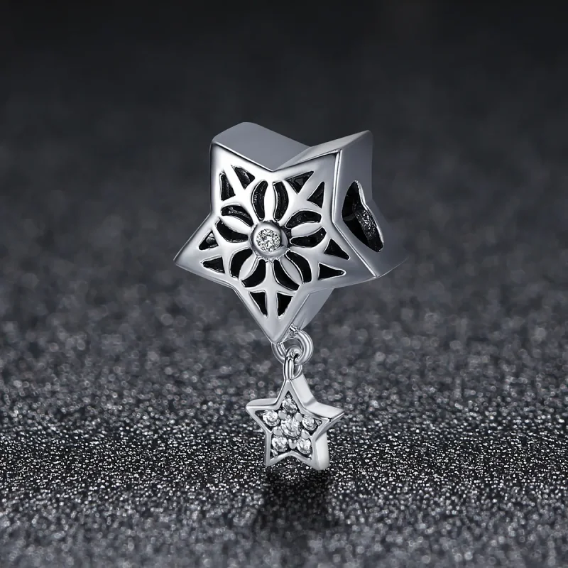 (kép) PANDORA Hócsillag Charm - SCC371 - Megtekintés 2