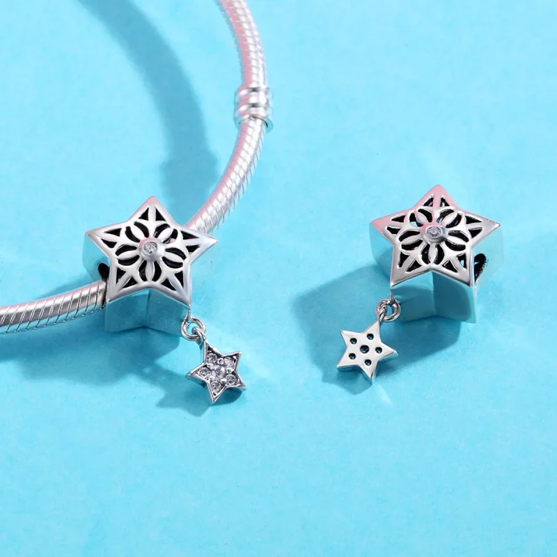 (kép) PANDORA Hócsillag Charm - SCC371 - Megtekintés 5